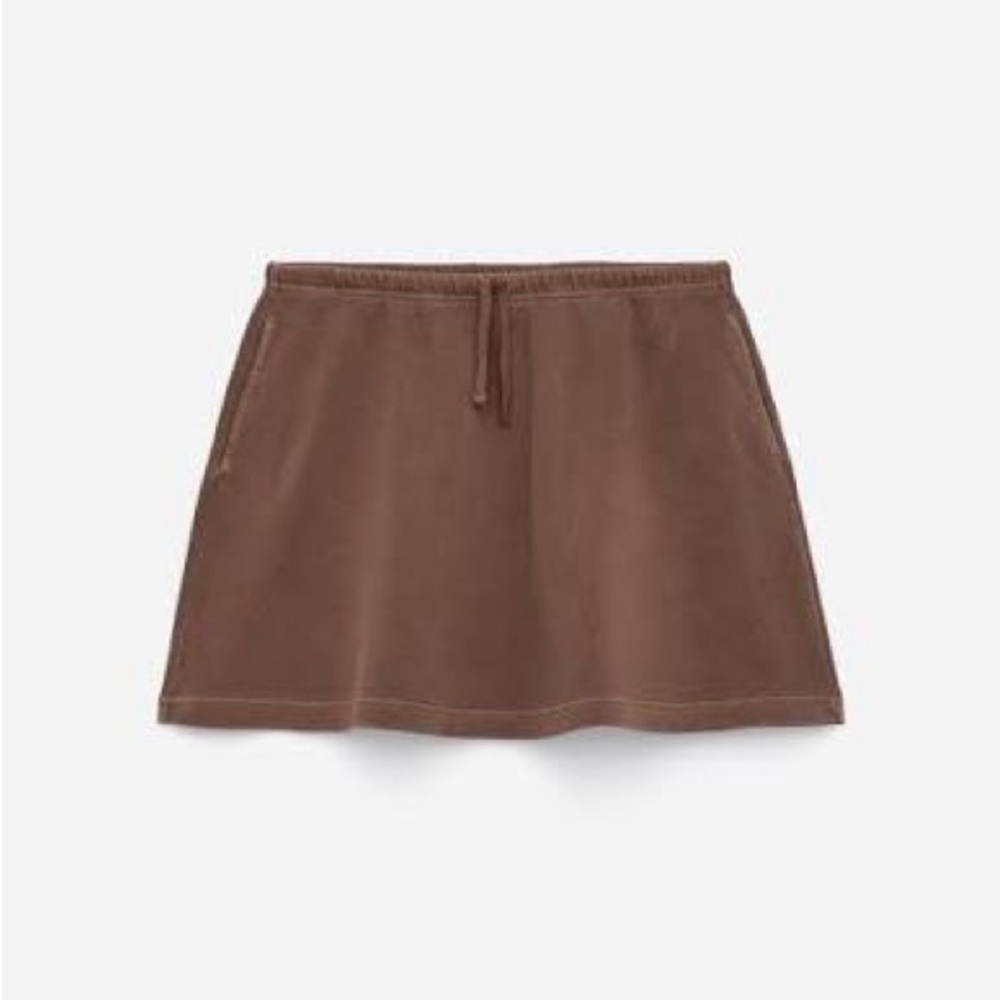ARKET TERRY MINI SKIRT